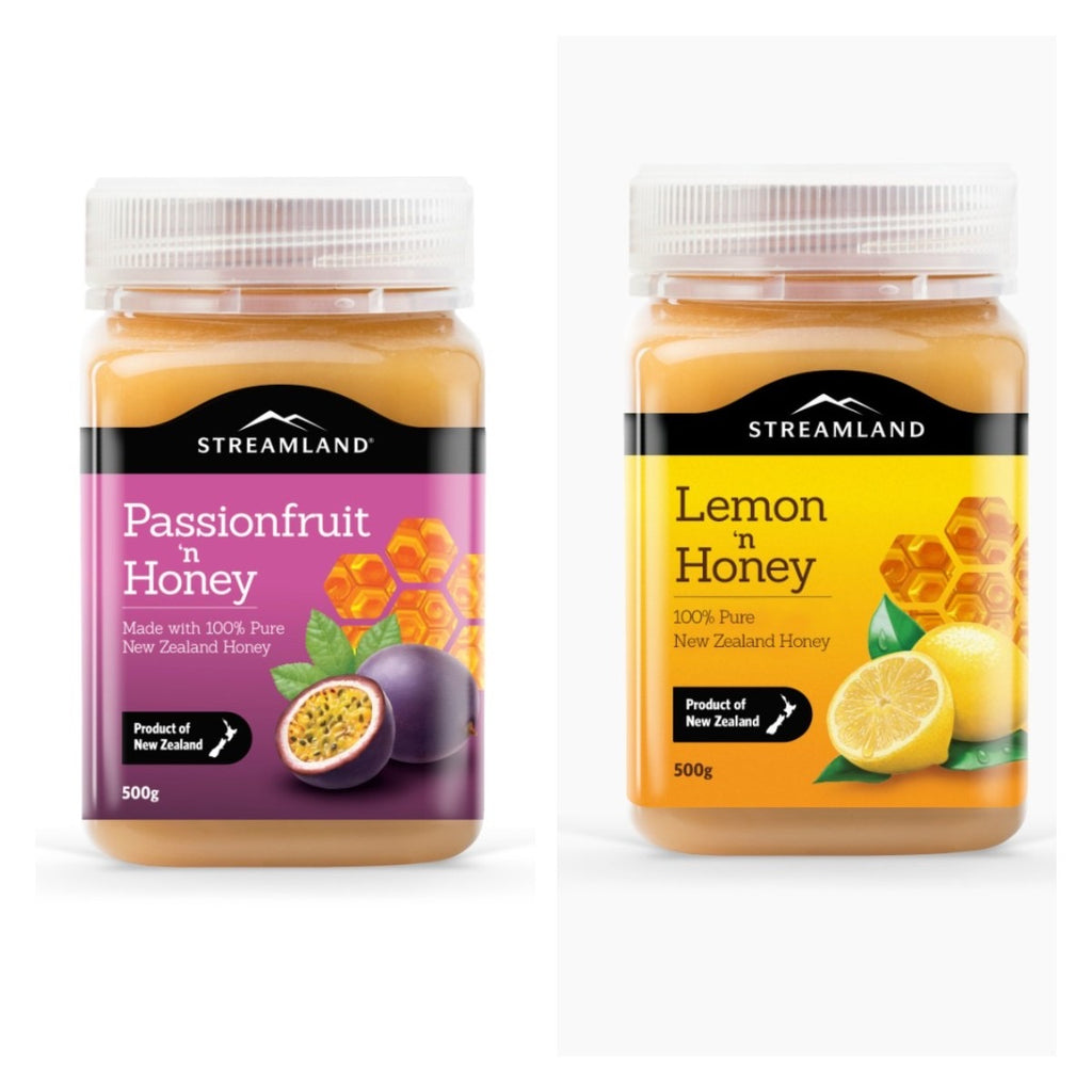 Lemon's Honey & Passion Fruit's Honey (500g x 2)