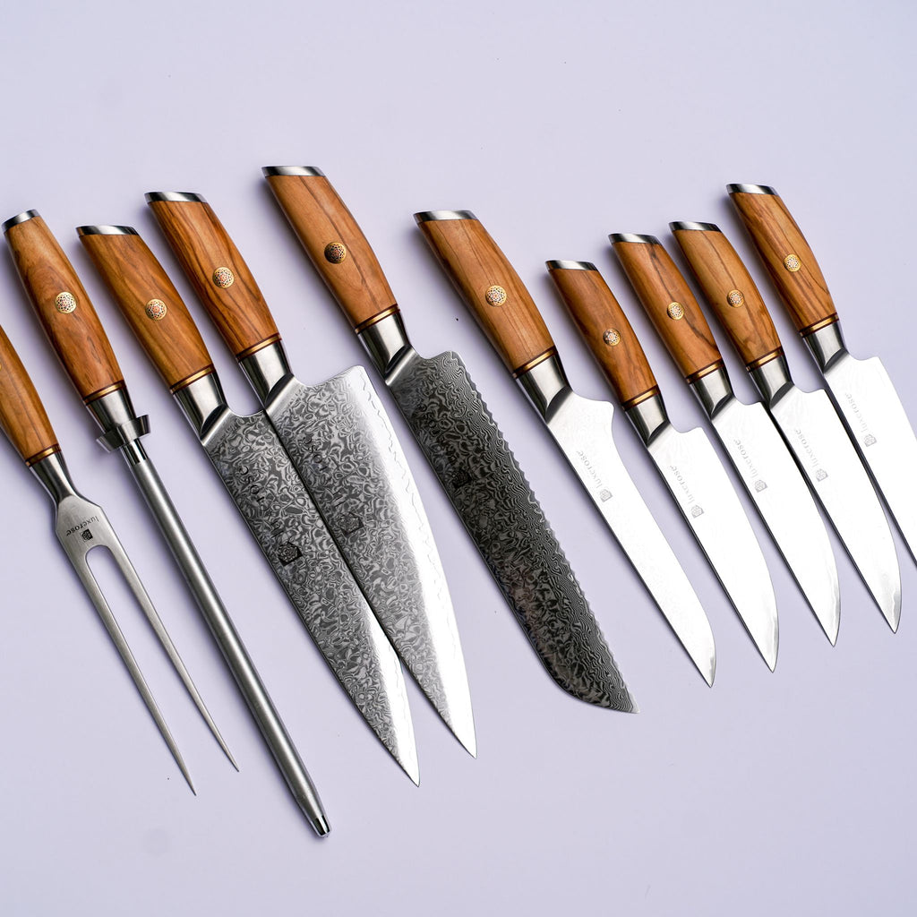 Damascus Steel Kitchen Knives